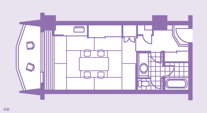 和室フロアマップ